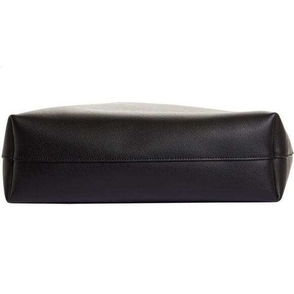 SAINT LAURENT North/South Leather Shopping Bag Tote w/ pouch - Picture 8 of 16